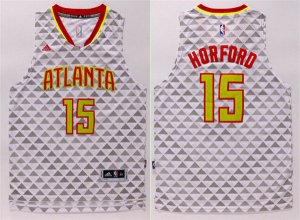 Maillot De Basket Eastern Atlanta Hawks Al Horford 15 Tissus Sportif Fans Edition Blanc